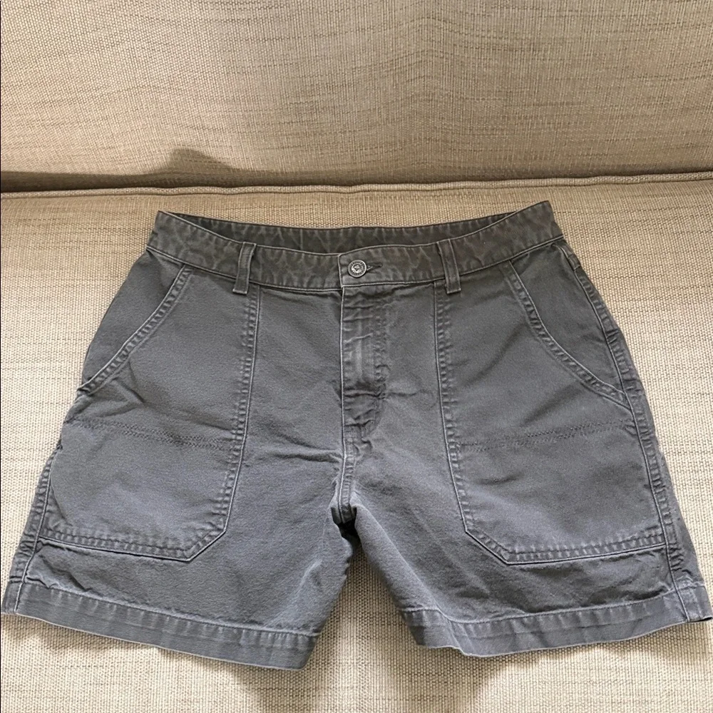 Patagonia Gray Utility Cotton Shorts